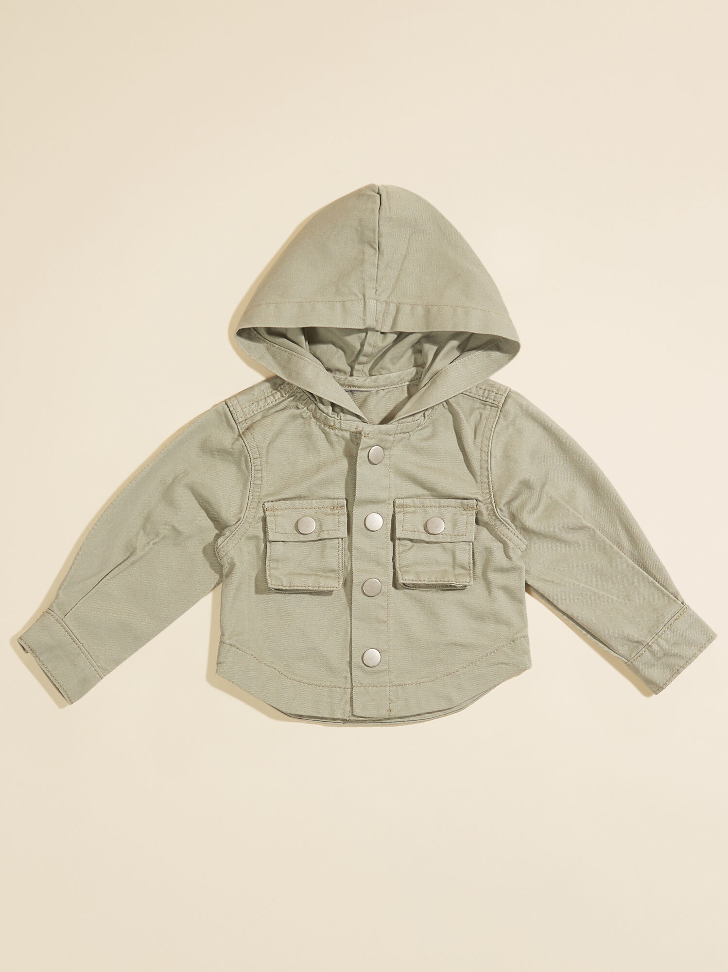 James Canvas Hooded Jacket