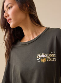 Halloween Town Graphic Tee Detail 4 - TULLABEE