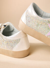 Paula Glitter Star Sneakers Detail 4 - TULLABEE