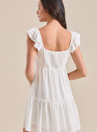 Sage Mini Dress Detail 5 - TULLABEE