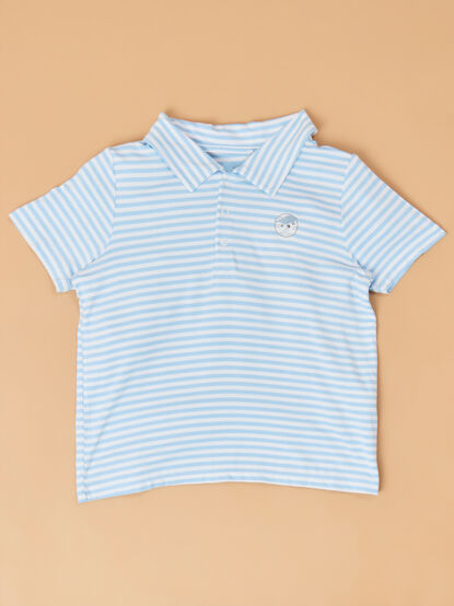Jack Striped Golf Polo Set - TULLABEE