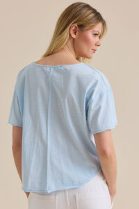 Hannah Slub Voop Tee Detail 4 - Altar'd State