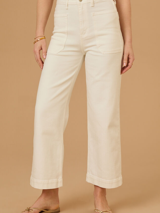 Layla Straight Leg Jeans Detail 3 - TULLABEE