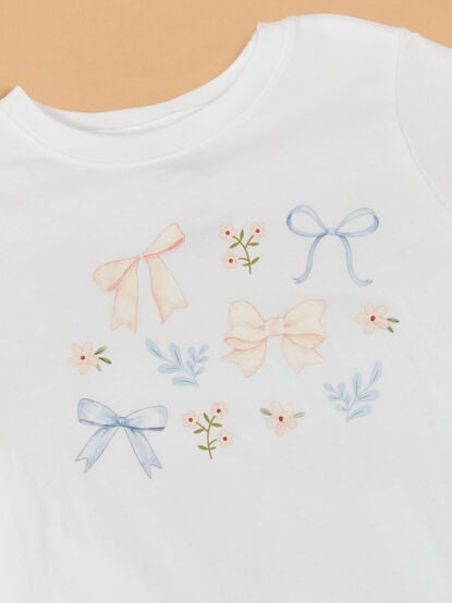 Annie Bow Tee - TULLABEE