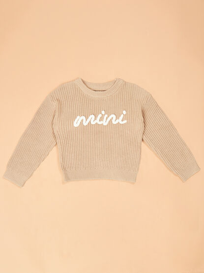 Mamas Mini Sweater - TULLABEE