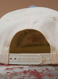 Denim USA Trucker Hat Detail 3 - TULLABEE