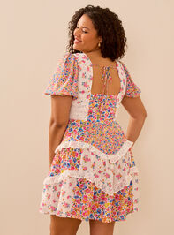 Aderny Mini Dress Detail 6 - TULLABEE