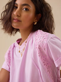 Lilah Peplum Top Detail 4 - TULLABEE