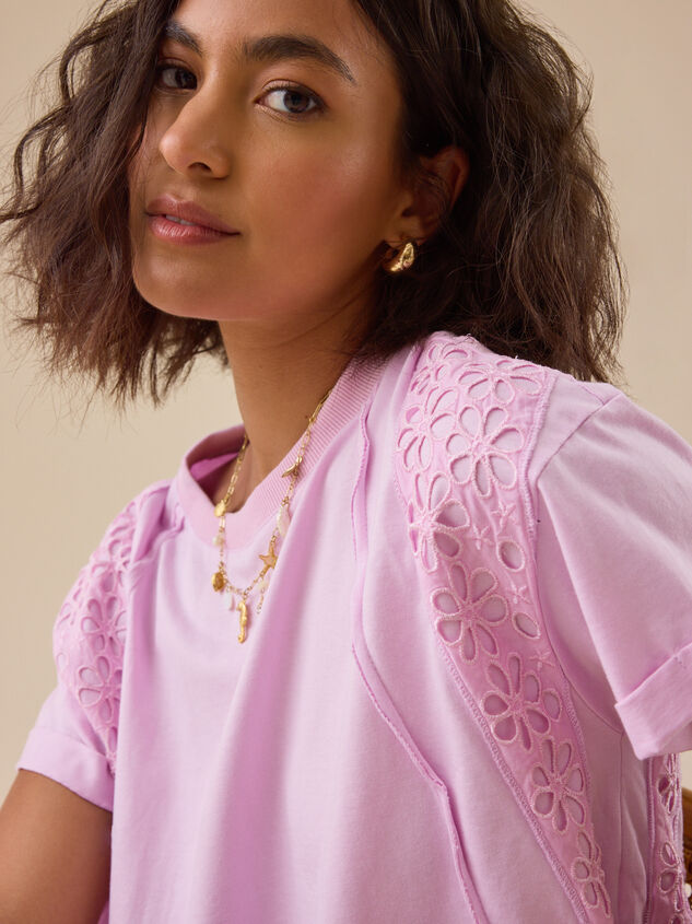 Lilah Peplum Top Detail 4 - TULLABEE