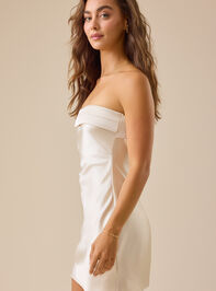 Paityn Strapless Mini Dress Detail 3 - TULLABEE