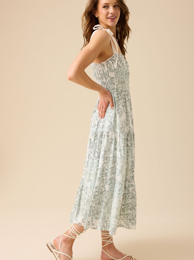 Fern Maxi Dress Detail 4 - TULLABEE