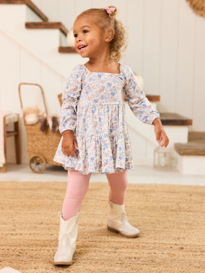 Country Girl Floral Toddler Set - TULLABEE