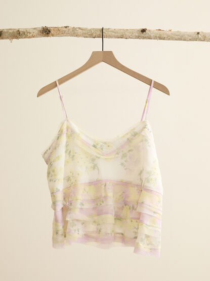 Bellani Floral Ruffle Top - TULLABEE