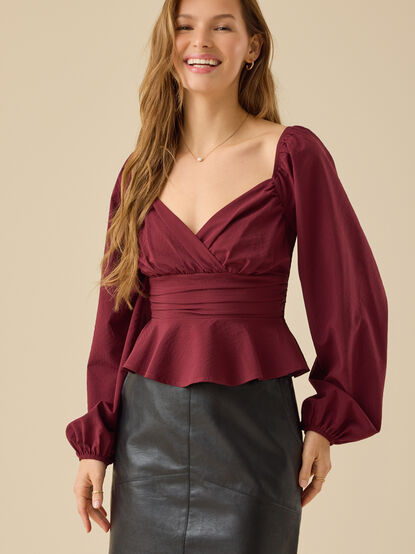 Talissia Babydoll Top - TULLABEE