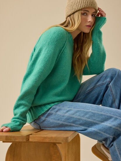 Laurel Raglan Sweater - TULLABEE