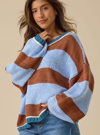 Nova Striped Sweater Detail 4 - TULLABEE