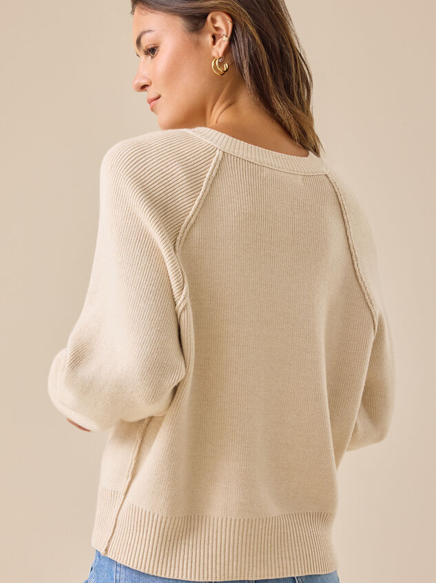 Milo Button Up Cardigan Detail 5 - TULLABEE