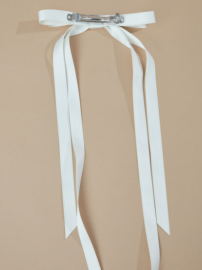 Skinny Ribbon Bow - TULLABEE