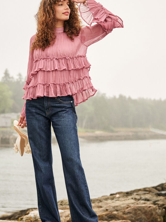 Jensen Relaxed Flare Jeans - TULLABEE
