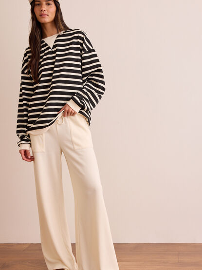Swift Stripe Long Sleeve Top - TULLABEE