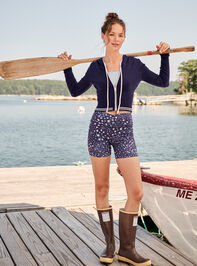Varsity Full Zip Sweater - TULLABEE