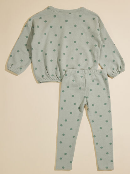 Polly Polka Dot Knit Set by Rylee + Cru - TULLABEE