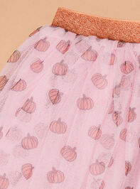 Playful Pumpkin Toddler Tutu Detail 3 - TULLABEE