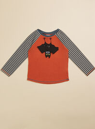 Halloween Bat Thermal Top by MudPie - TULLABEE