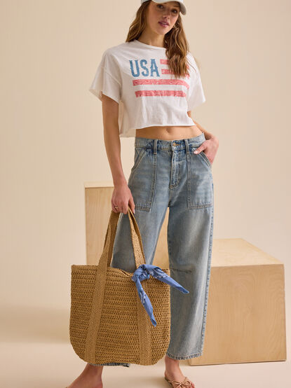 USA Bandana Graphic Tee - TULLABEE
