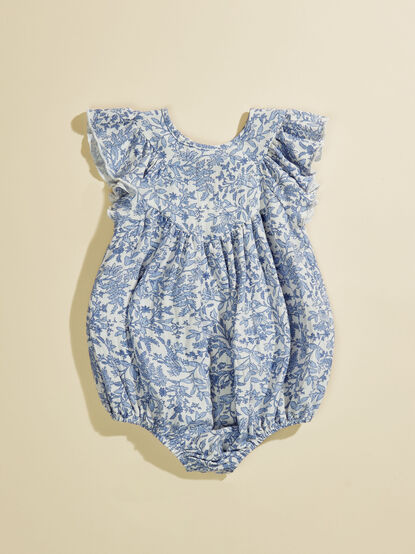 Evelyn Floral Romper - TULLABEE