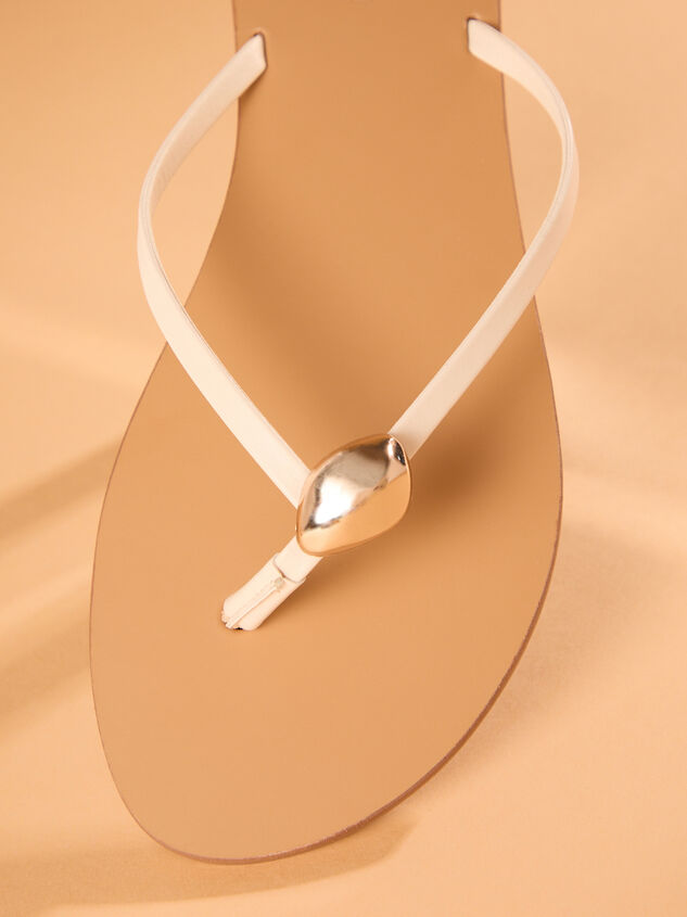 Yara Gold Accent Sandals Detail 3 - TULLABEE