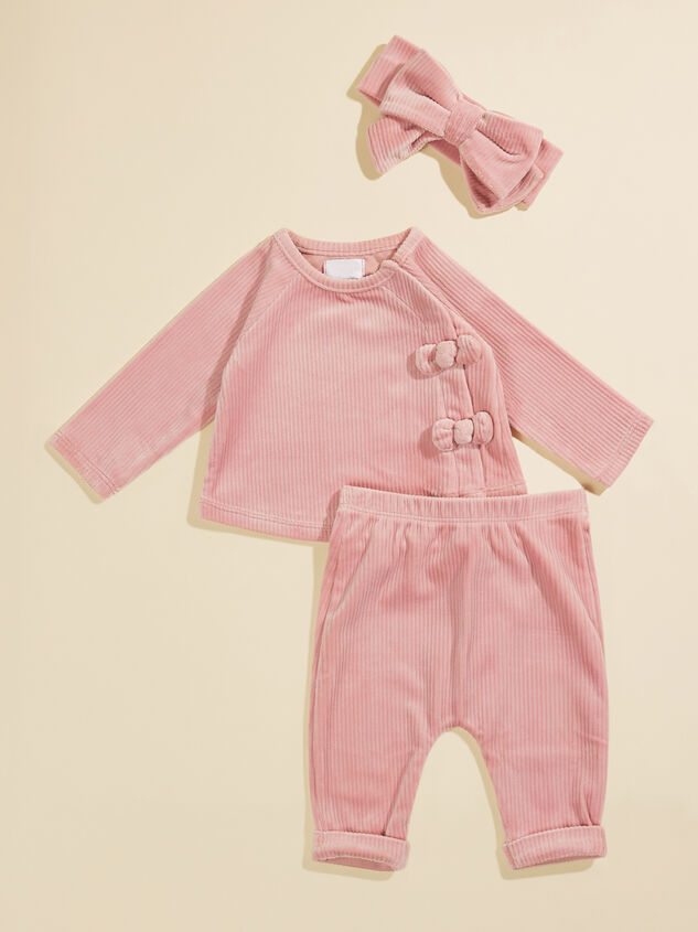 Tabitha Velour 3 Pc. Set by MudPie - TULLABEE