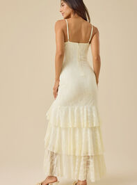 Adrianna Lace Maxi Dress Detail 5 - TULLABEE