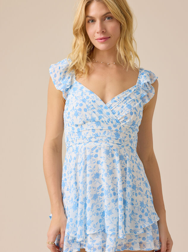 Lainey Double Layered Romper - TULLABEE