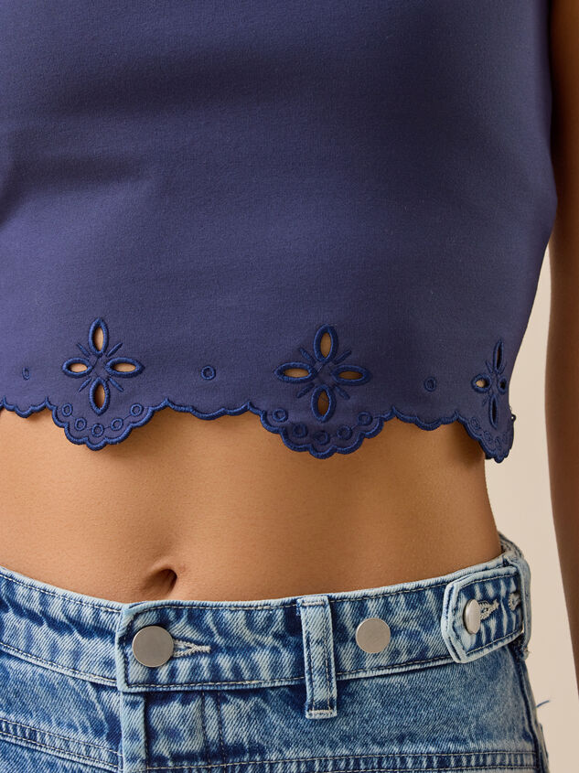 Callan Floral Cami Detail 4 - TULLABEE