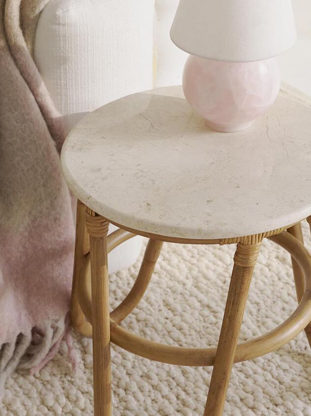 Eve Rattan Side Table Detail 2 - TULLABEE
