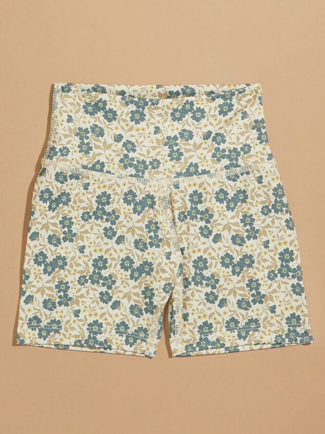 Carrie Floral Biker Shorts by Play X Play Detail 2 - TULLABEE