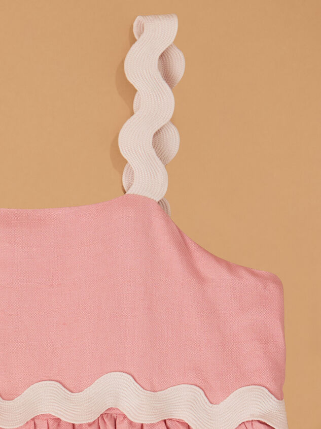 Ruby Rick Rack Dress Detail 3 - TULLABEE