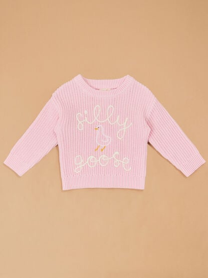 Silly Goose Sweater - TULLABEE