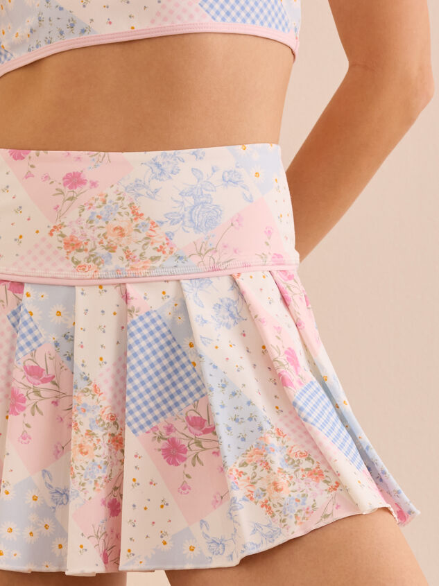 Steady Tempo Patchwork Skirt Detail 2 - TULLABEE