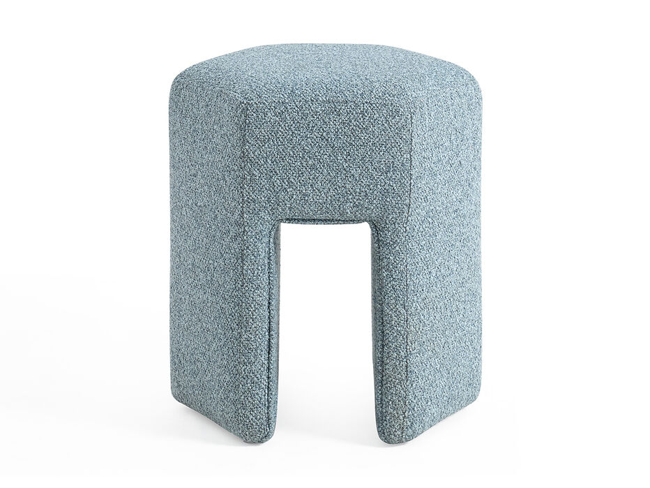 Fennel Upholstered Stool - TULLABEE - 