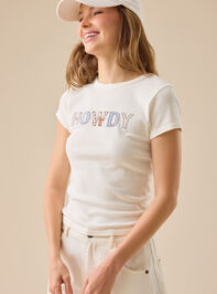 Howdy Baby Tee Detail 3 - TULLABEE
