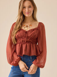 Carolina Ruffle Babydoll Top - TULLABEE