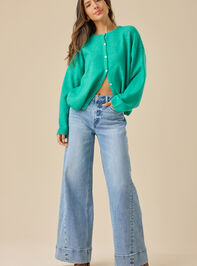 Chandler Wide Leg Jean Detail 2 - TULLABEE