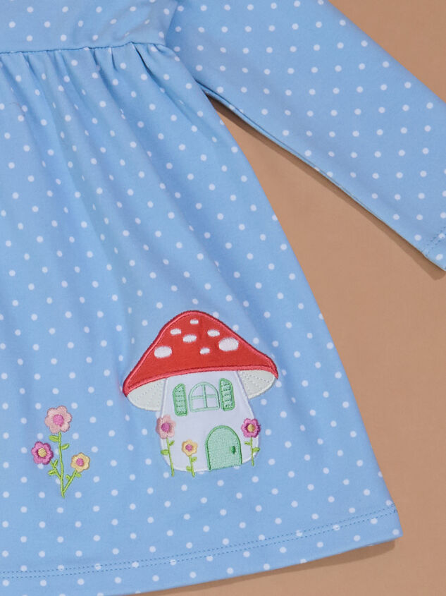 Mushroom House Dress Detail 3 - TULLABEE