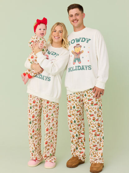 Howdy Holidays Papa Sweatshirt - TULLABEE