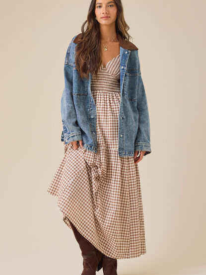 Laura Denim Barn Jacket - TULLABEE