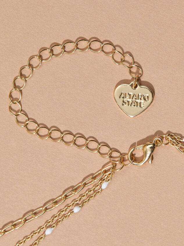 Layered Coquette Cowgirl Charm Necklace Detail 2 - TULLABEE