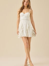 Mona Formal Mini Dress Detail 4 - TULLABEE