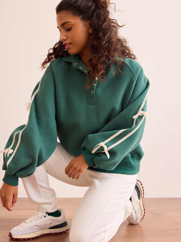 Side Barre Bow Pullover - TULLABEE